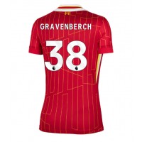 Camiseta Liverpool Ryan Gravenberch #38 Primera Equipación Replica 2024-25 para mujer mangas cortas